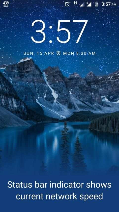 NetSpeed Indicator: Internet Speed Meter स्क्रीनशॉट 7