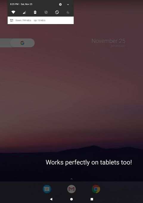 NetSpeed Indicator: Internet Speed Meter screenshot 2