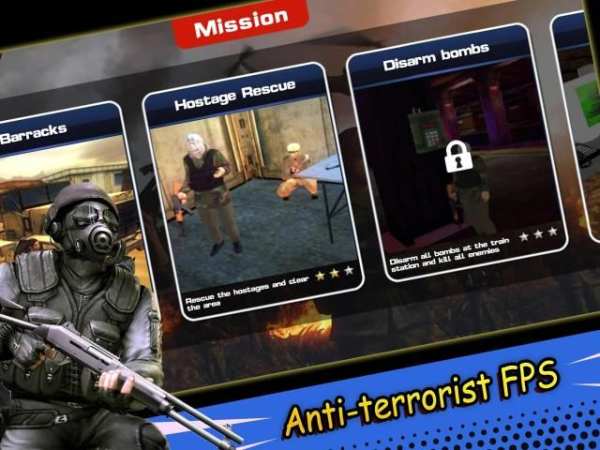 Agent Sniper-Battlefield Shooting FPS Games screenshot 1