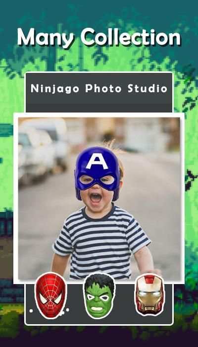 Ninja Photo Studio - Go Camera Editor Mask Maker screenshot 1