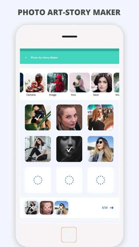 Photo Art Story Maker स्क्रीनशॉट 4