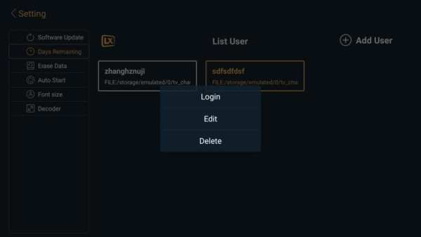 Lxtream Player screenshot 6