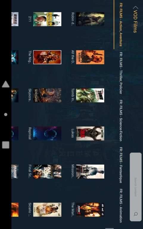 Lxtream Player स्क्रीनशॉट 3