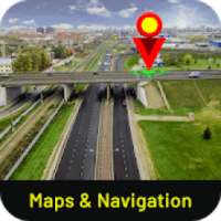 जीपीएस रूट ट्रैकर, सड़क दृश्य: मानचित्र, दिशा
