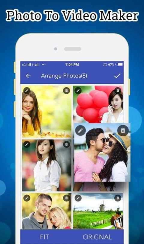 Photo To Video Maker With Music स्क्रीनशॉट 6