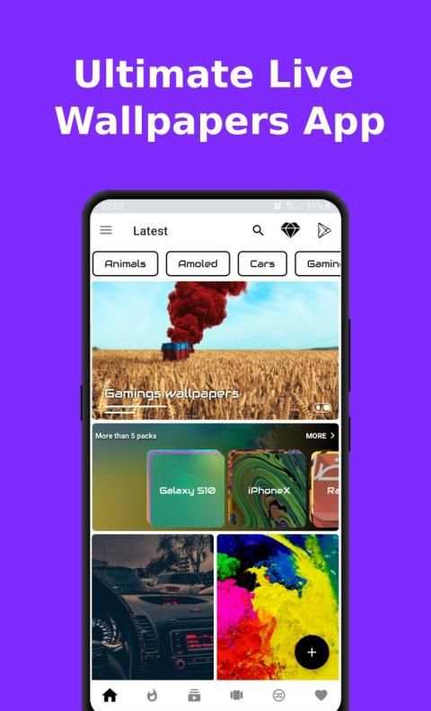 Ultimate Live Wallpapers App (GIF+Video+Image) screenshot 6