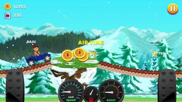 Mighty Raju Hill Racing Adventure screenshot 3