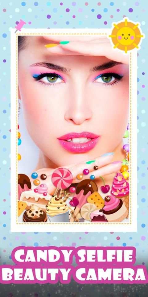Candy Camera Selfie screenshot 1