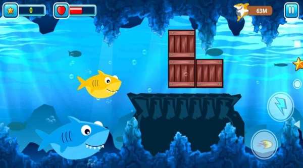 Shark Family Adventure स्क्रीनशॉट 1