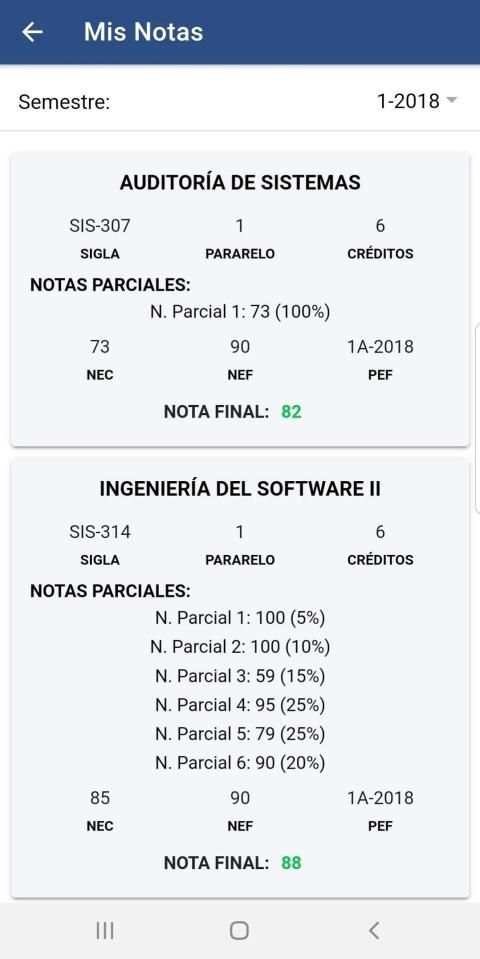 UCB Movil screenshot 4
