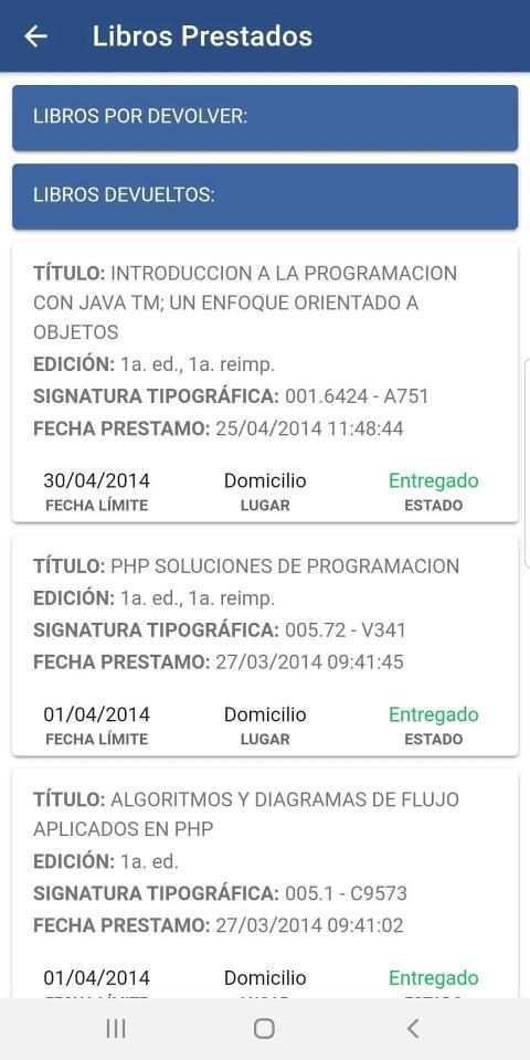 UCB Movil screenshot 5