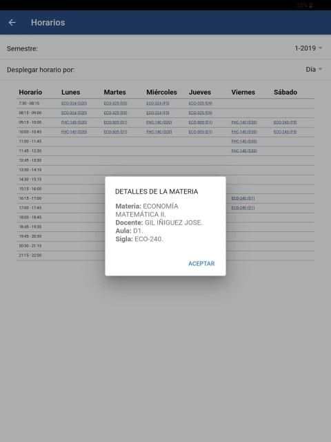 UCB Movil screenshot 11