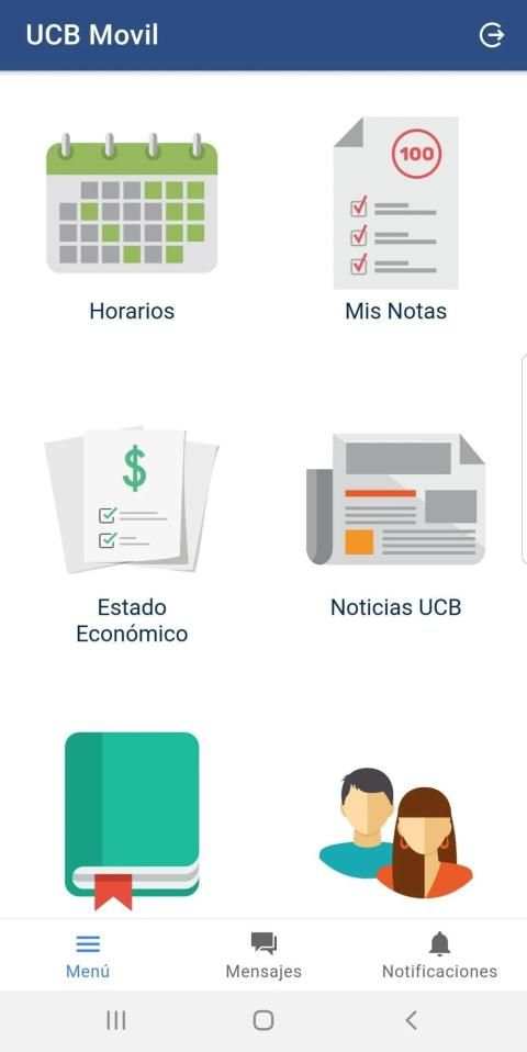 UCB Movil screenshot 2