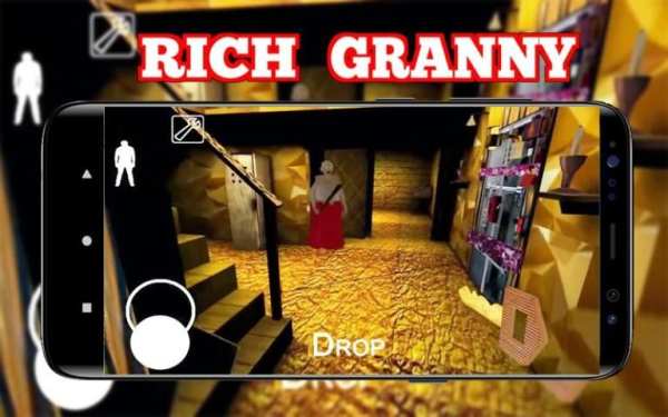 Scary Rich Granny - Horror Wallpapers screenshot 1