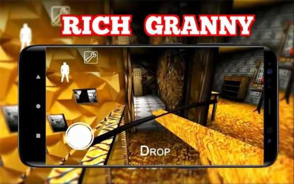 Scary Rich Granny - Horror Wallpapers screenshot 2
