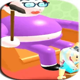 Escape obby : Grandma hοuse mod आइकन