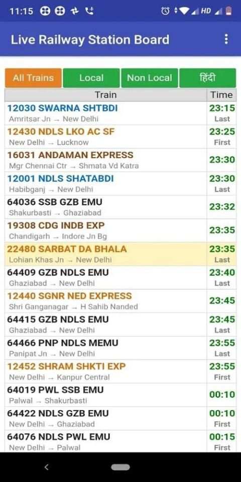 Railway Station Live Board screenshot 2
