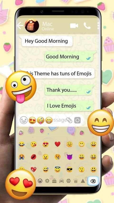 Theme for Whatsapp screenshot 1