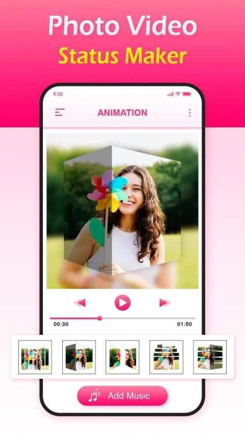 Photo Video Status Maker screenshot 3