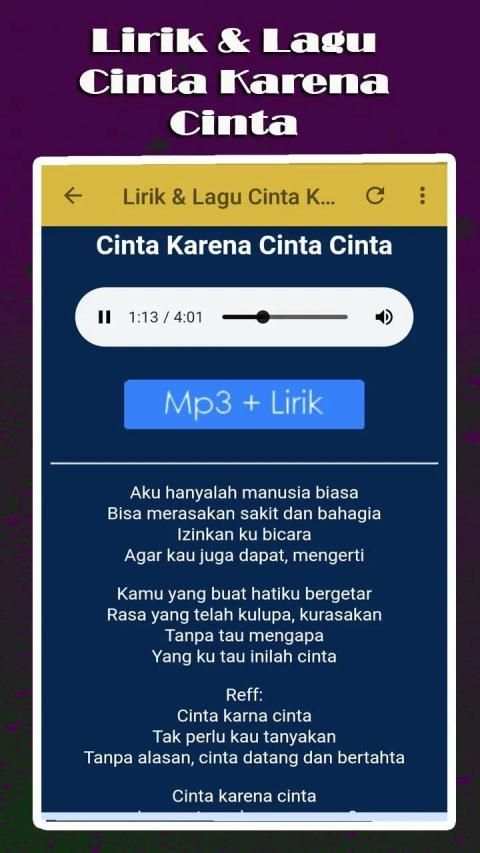 Judika Cinta Karena Cinta screenshot 5