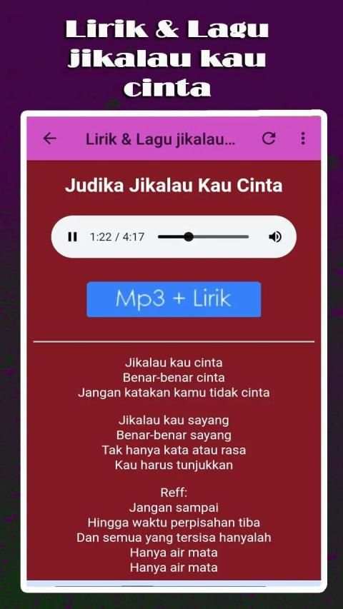 Judika Cinta Karena Cinta screenshot 4