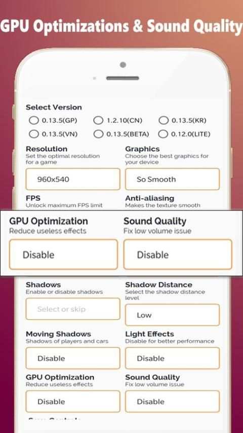 Flashrun - GFX Tool For PUBG screenshot 2