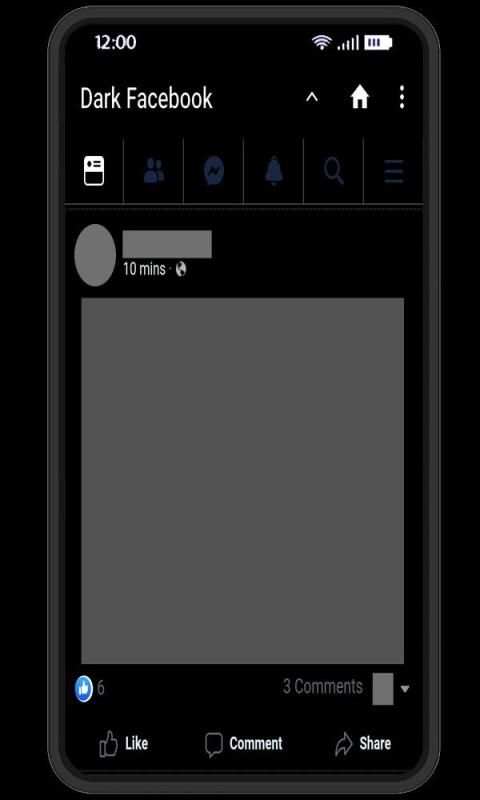 Dark Mode For Facebook screenshot 4