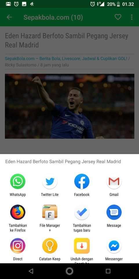 Berita Sepak Bola Dunia screenshot 1