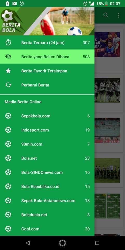 Berita Sepak Bola Dunia screenshot 8