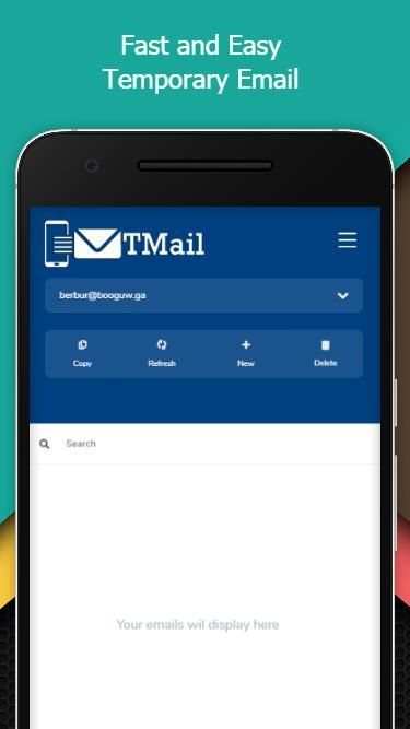 Temp Mail - Free Temporary Disposable Email स्क्रीनशॉट 1