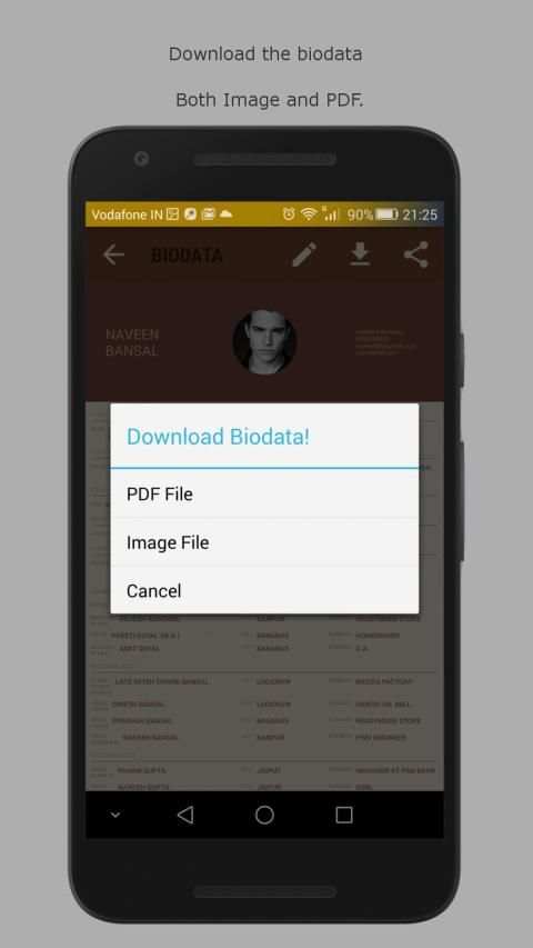 Marriage Biodata Maker screenshot 5