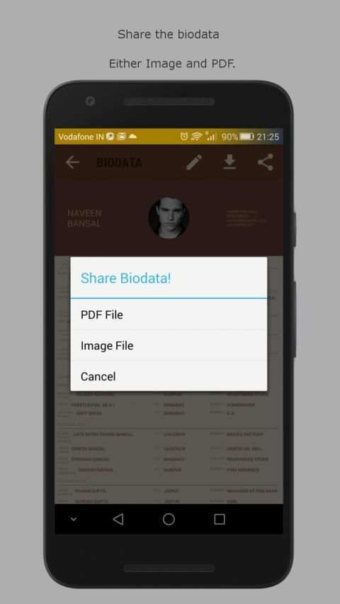 Marriage Biodata Maker screenshot 4