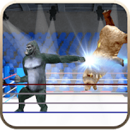 Bear vs Gorilla Ring Fighting Game icon