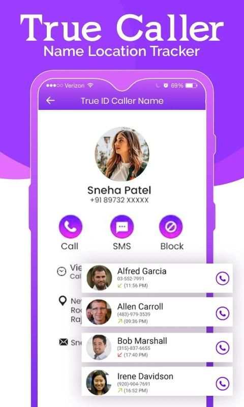 Caller ID Name & Location :Truecaller Name Address screenshot 1
