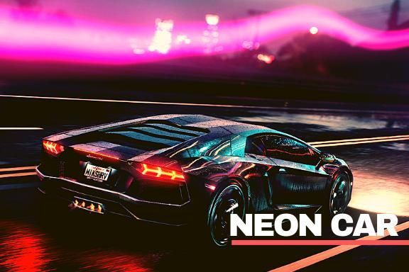 Neon Sports Cars Wallpapers  Top Free Neon Sports Cars Backgrounds   WallpaperAccess