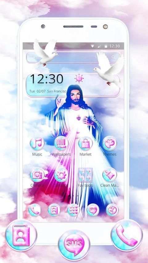 Tema God Christ Jesus screenshot 4
