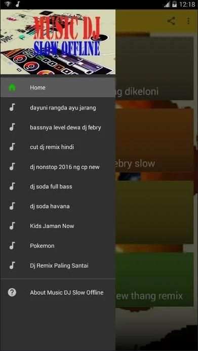 Music DJ Slow Offline 3 تصوير الشاشة