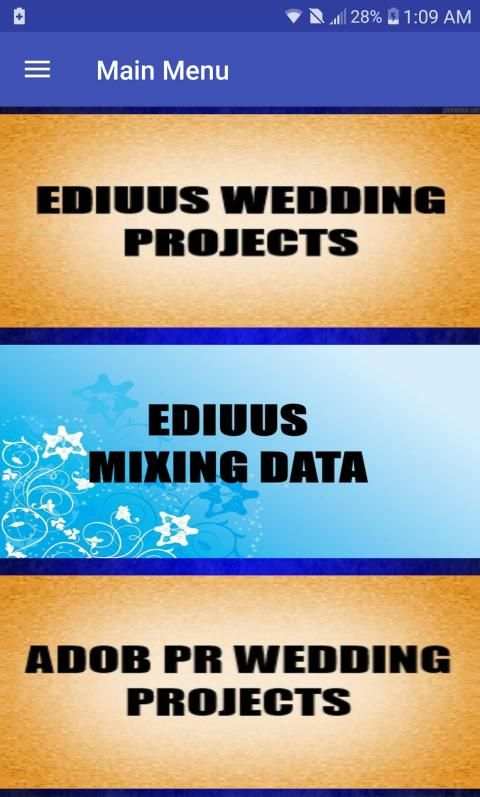 EDIUUS + ADOB PR WEDDING MIXING DATA FREE DOWNLOAD screenshot 5