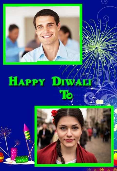 Happy Diwali Photo Collage Creator - Diwali Frame स्क्रीनशॉट 4
