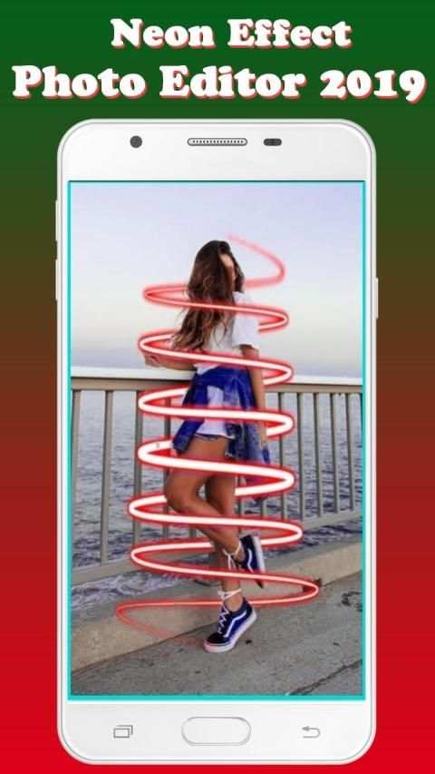 Neon Effect Photo Editor 2019 4 تصوير الشاشة