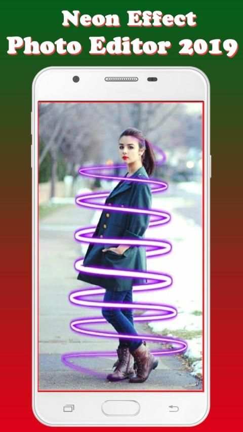 Neon Effect Photo Editor 2019 3 تصوير الشاشة