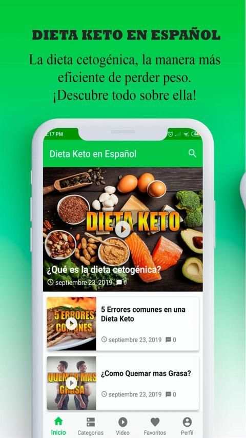 Dieta Keto en Español Gratis - dieta keto स्क्रीनशॉट 5