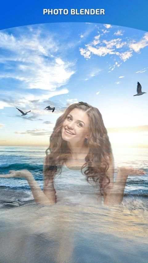 Photo Blender - Multple Photo Mixer overlay 2 تصوير الشاشة