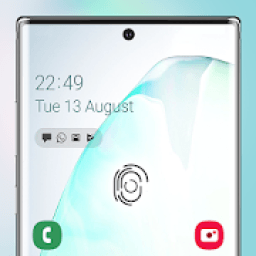 Note 10 Lock screen आइकन