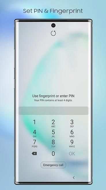 Note 10 Lock screen screenshot 3