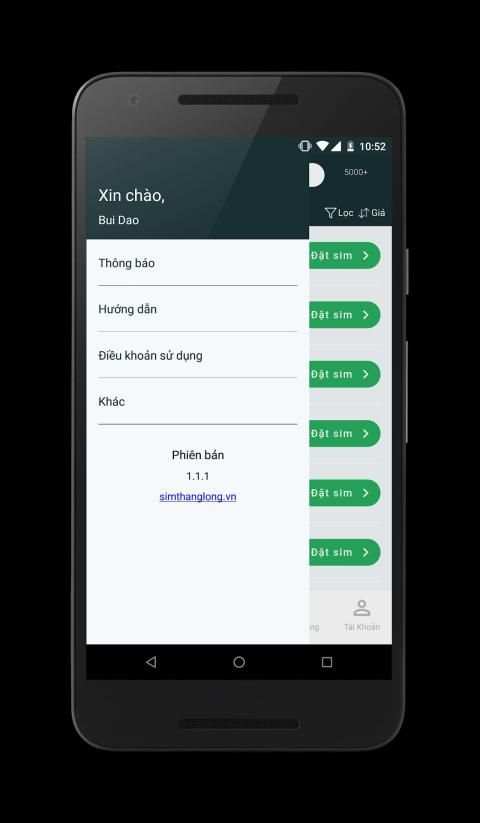 Sim số đẹp Sim Thăng Long स्क्रीनशॉट 1