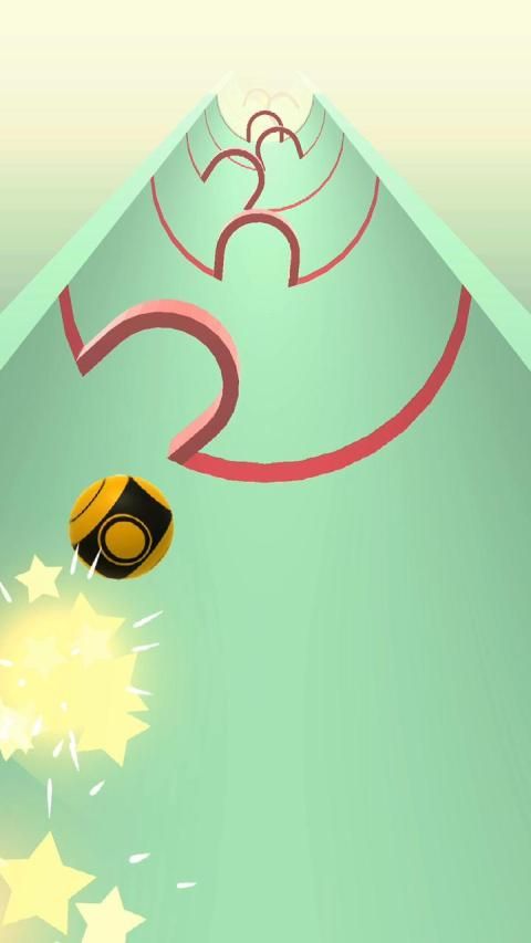 Rusher.io – fun ball running games screenshot 1