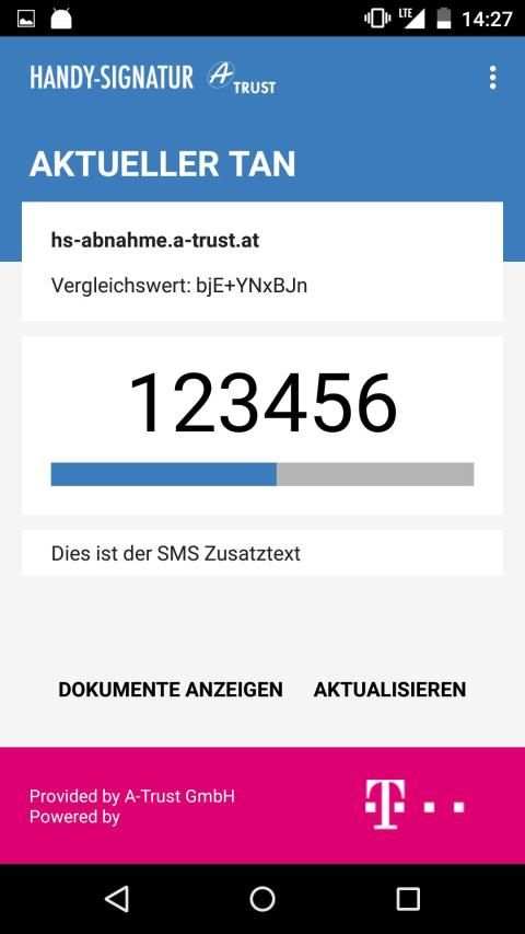 Handy-Signatur App screenshot 4