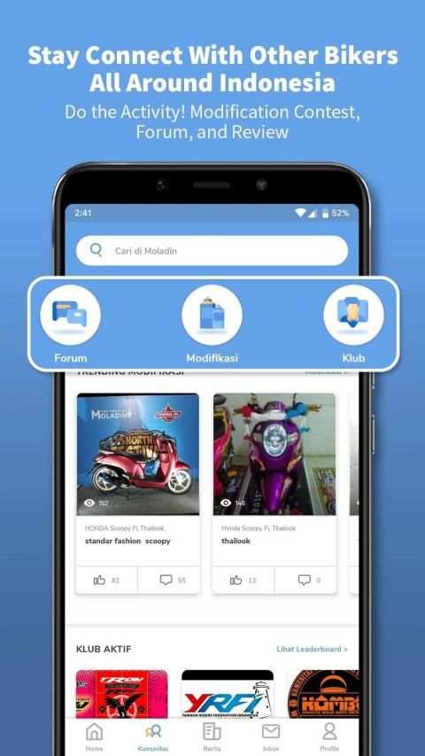 Moladin - Online Motorcycle Platform screenshot 2