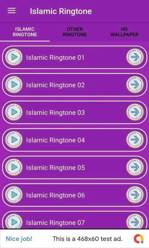Islamic Ringtone screenshot 8